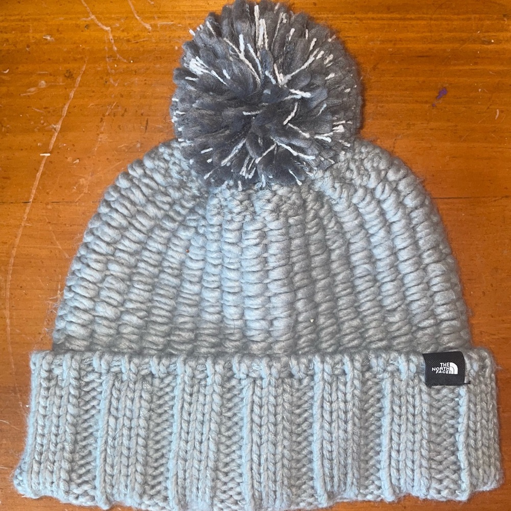 The North Face Winter Hat with Puff Ball